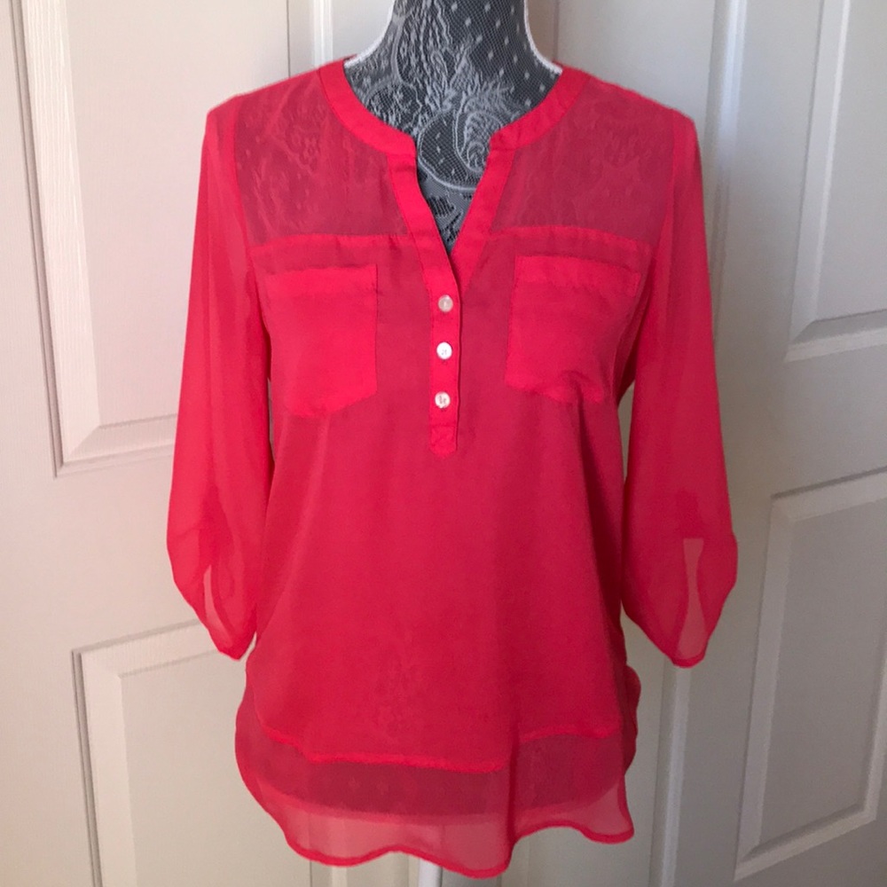 Pink Express Blouse Too- S